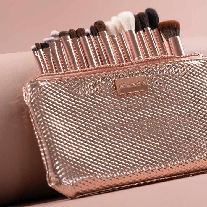 KIT DE BROCHAS DE MAQUILLAJE CORAL LIFE