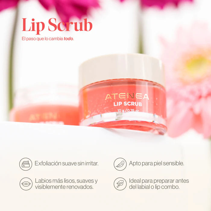 EXFOLIANTE PARA LABIOS | LIP SCRUB ATENEA