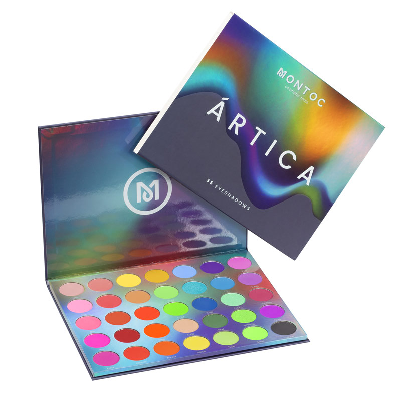 Paleta de sombras Ártica x 35 tonos
