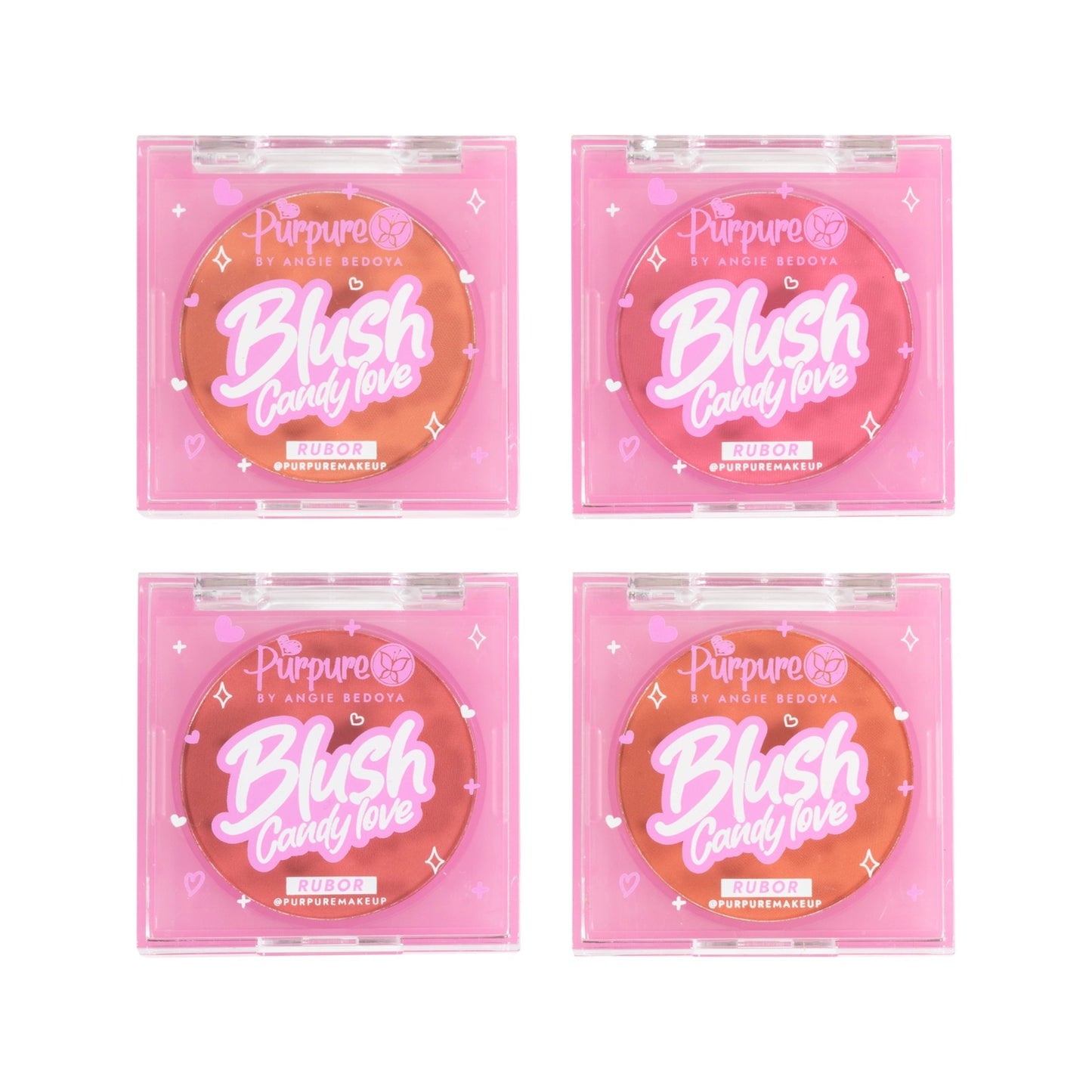 Rubor en polvo Candy Love Purpure