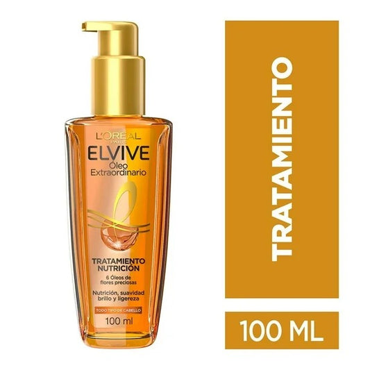 TRATAMIENTO CAPILAR L'Oréal ELVIVE ÓLEO EXTRAORDINARIO 100 ML