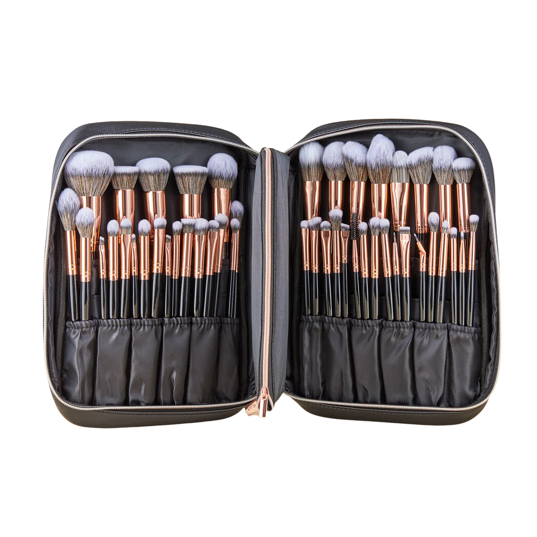 KIT DE BROCHAS DE MAQUILLAJE FLAWLESS X46 PCS