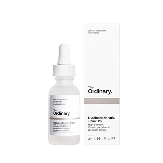 Niacinamida The Ordinary 10% + Zinc 1%