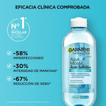 Agua micelar anti imperfecciones Garnier 400ml