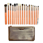 KIT DE BROCHAS DE MAQUILLAJE CORAL LIFE