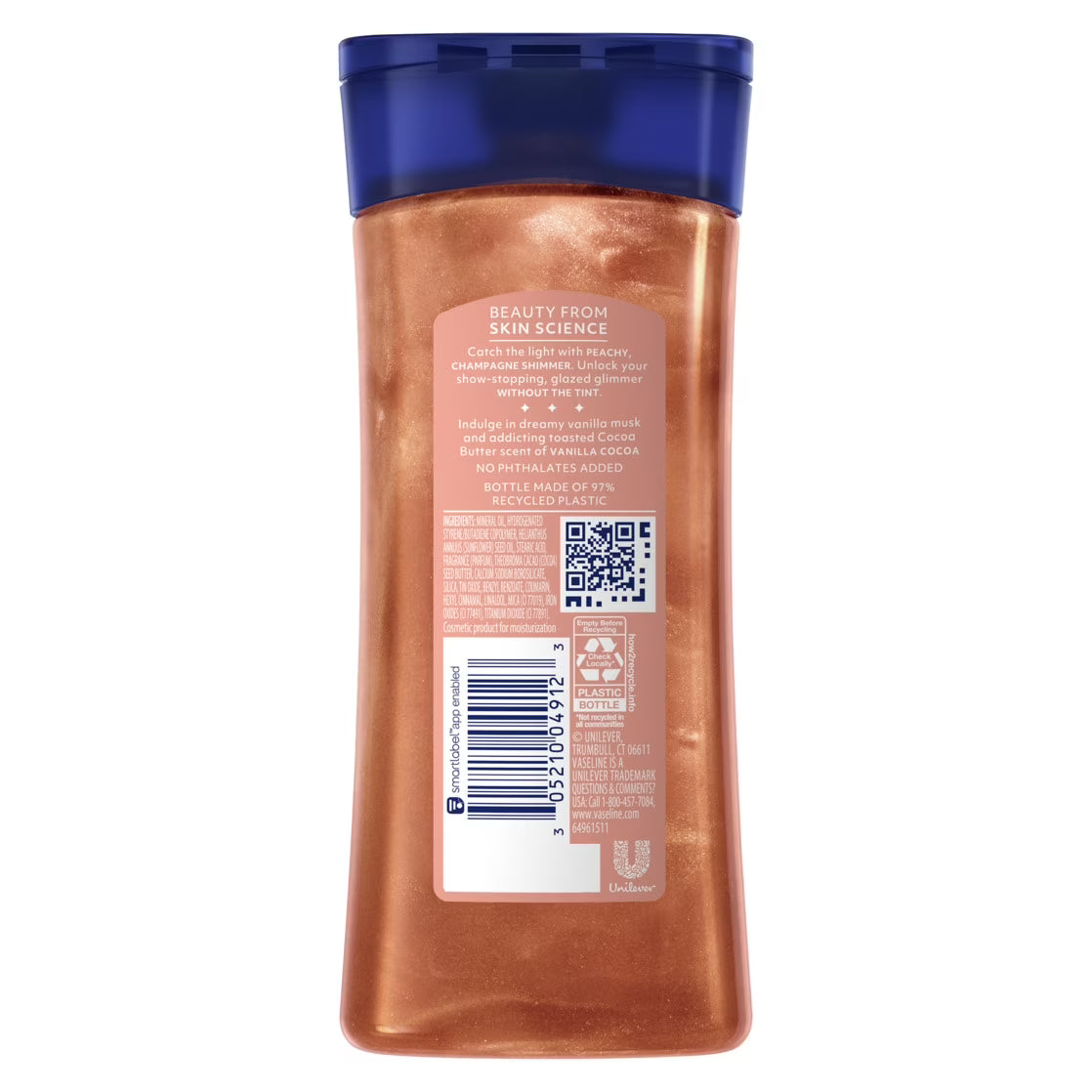 Aceite en Gel Corporal Vaseline Cocoa Radiant 200ML