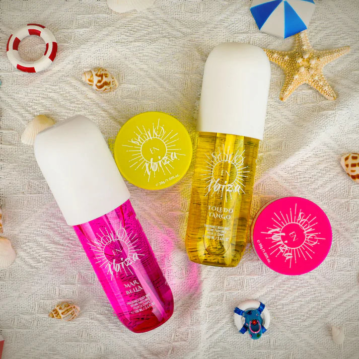 Set de regalo de bruma corporal y crema Marbella, Toledo Tango