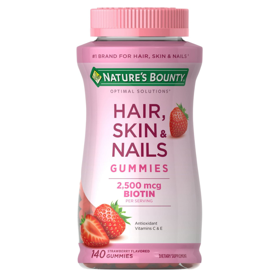 Hair Skin and Nails 140 Gummies Nature´s Bounty