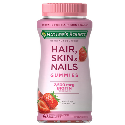 Hair Skin and Nails 140 Gummies Nature´s Bounty