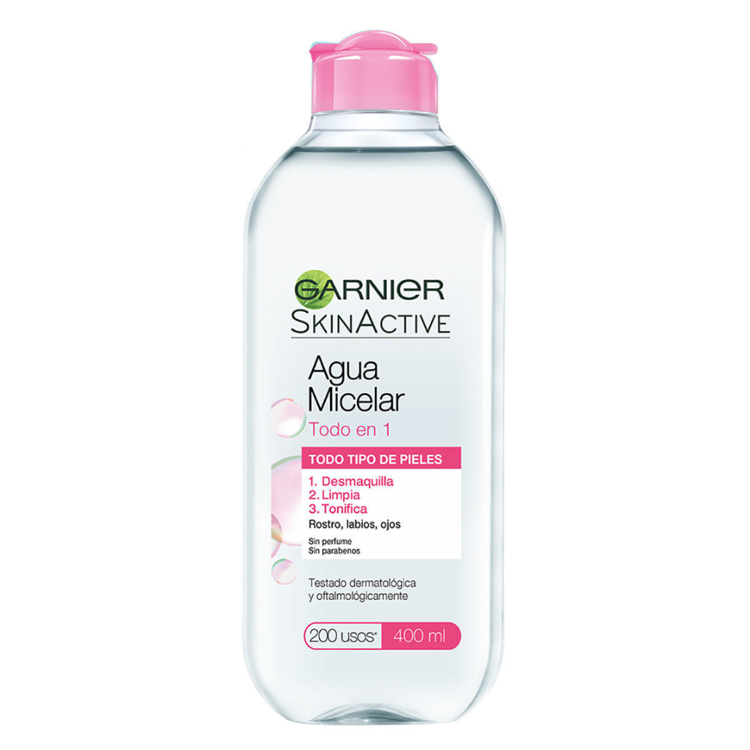 Agua Micelar Desmaquillante Garnier Skinactive 400 mL
