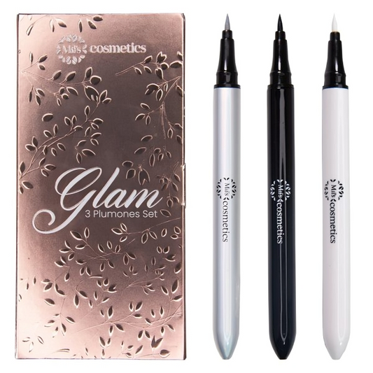 Set De Plumones X 3 Pcs Glam Miis Cosmetics