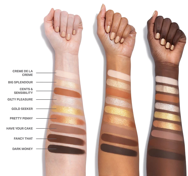 Morphe Rich & Foiled Artistry Palette – Gold Seeker