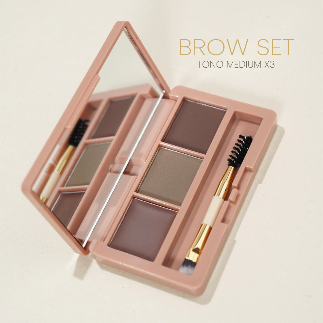 Trio de Cejas Brow Set Montoc Medium