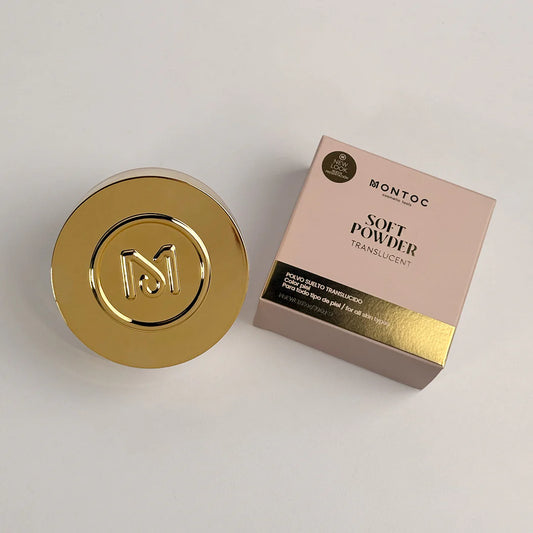 Polvo Suelto traslucido soft-powder 30G con Borla Nueva Presentación