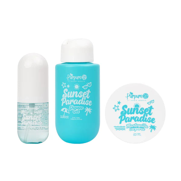 Kit Cartuchera Sunset Paradise Purpure