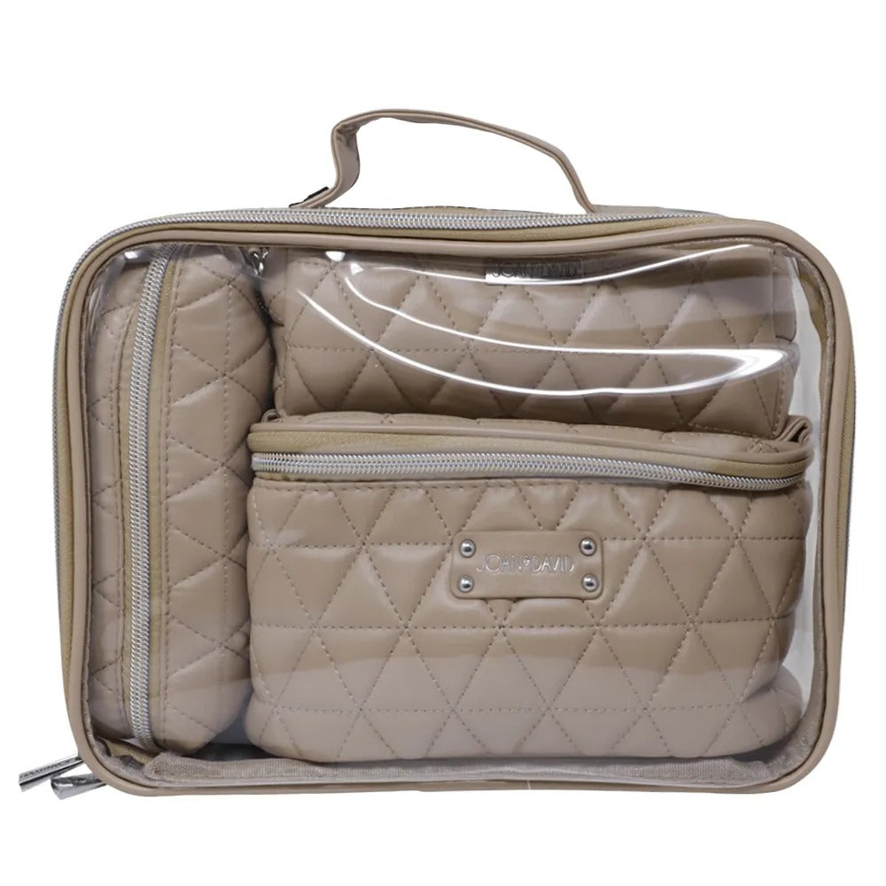 Kit de cosmetiqueras x 4