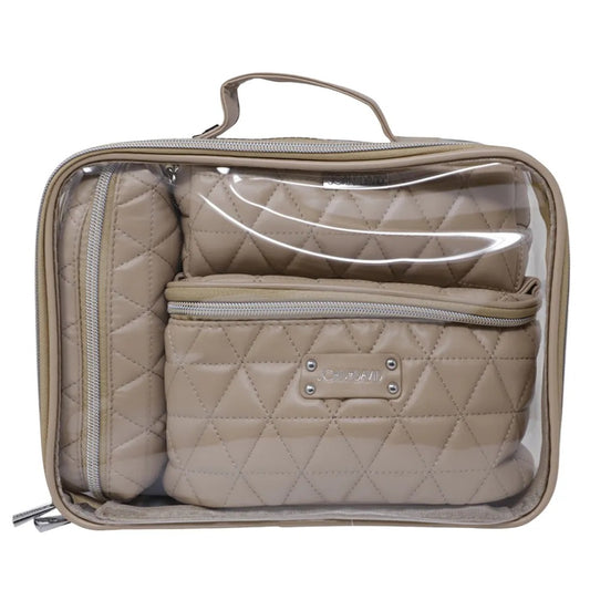 Kit de cosmetiqueras x 4