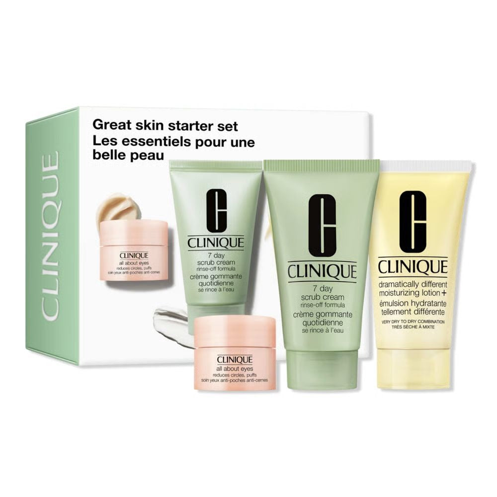 Kit de skincare CLINIQUE
