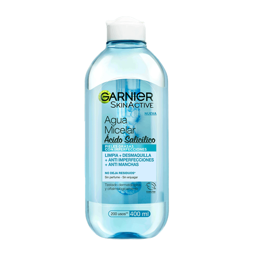 Agua micelar anti imperfecciones Garnier 400ml