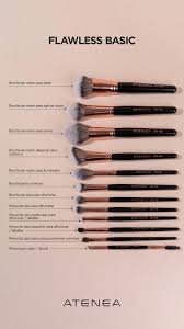 Kit de brochas Flawless Atenea x 12