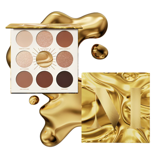 Morphe Rich & Foiled Artistry Palette – Gold Seeker