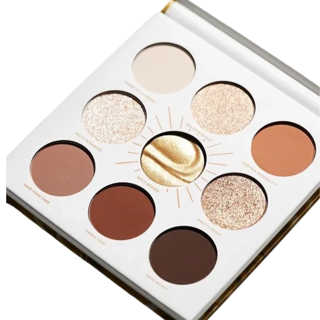 Morphe Rich & Foiled Artistry Palette – Gold Seeker